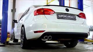 VW Jetta 14TSI Catback Exhaust Kit by SuperCircuit Exhaust Pro Shop [upl. by Thirzi]