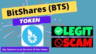 Is BitShares BTS Token Scam or Legit [upl. by Avis]