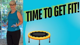 23 MIN REBOUNDING FUN AND FITNESS WITH OR WITHOUT WEIGHTS [upl. by Notslah]