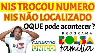 NIS TROCOU NÃO LOCALIZOU CADASTRO UNICO [upl. by Armillia]