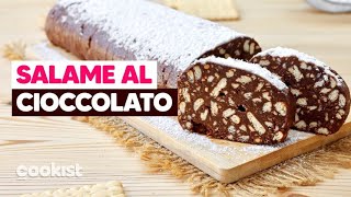 SALAME AL CIOCCOLATO facile e super goloso 🍫 [upl. by Daggna]