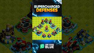 NEW SUPERCHARGED Defenses are AWESOME  Sneak Peek 2 Clash of Clans coc update blueprintcoc [upl. by Dasha]