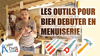 Les outils indispensables pour débuter en menuiserie [upl. by Solrak]