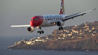 75 planes in 90min  Madeira Airport FNC Plane Spotting  Funchal 🇵🇹 Close up [upl. by Wilfreda]