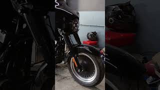 Harley Davidson fat boy accessories fitting [upl. by Holleran]