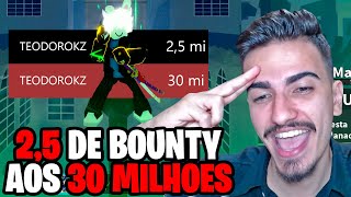 25 mi aos 30 MILHÃ•ES de BOUNTY no Blox Fruits Ep 6 TELA CHEIA [upl. by Bein]