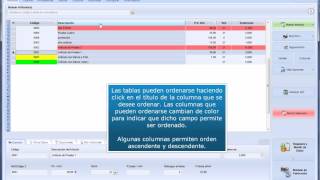 Tutoriales SimplyGest Primeros Pasos II Menús Opciones Tablas [upl. by Akeemaj]