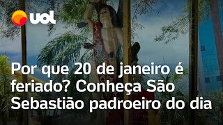 20 de janeiro é feriado São Sebastião é o padroeiro do dia [upl. by Everick249]