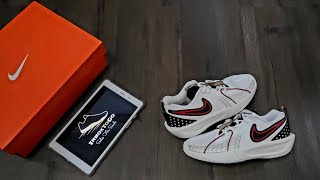 UNBOXING WHITE BRONZINE 2024 Nike Zoom GT Cut 3 [upl. by Yhtomot609]