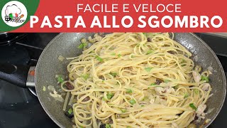 SPAGHETTI CON SGOMBRO E OLIVE GUSTOSISSIMI  FoodVlogger [upl. by Mastic422]