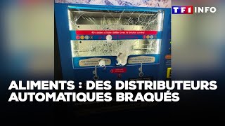 Alimentation  les distributeurs automatiques braqués [upl. by Emmanuel]