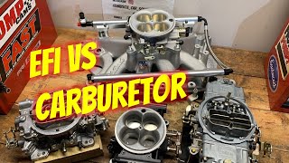 Carburetor vs EFI  Which is Better [upl. by Claretta285]