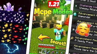 🌟 Top 5 Best Useful Mods For Minecraft Pocket Edition 🤩  Best Mods MCPE 121  Mine Rishabh [upl. by Bilski]