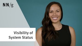 Usability Heuristic 1 Visibility of System Status [upl. by Enihpled]