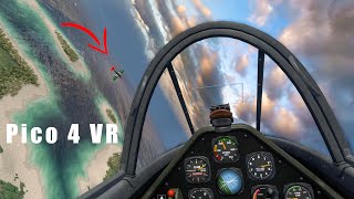 Warplanes Battles over Pacific Multiplayer VR  Pico 4 Standalone Gameplay [upl. by Margy]