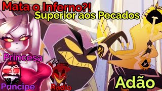 Explicando o Quão Forte Adão Realmente é Contra Cada Nível da Hierarquia do Inferno de Hazbin Hotel [upl. by Mansoor886]