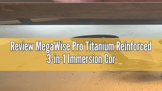 Review MegaWise Pro Titanium Reinforced 3in1 Immersion Corded Hand Blender Powerful MOTOR with 80 [upl. by Sucramd]