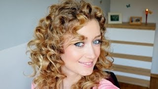 Locken ohne Hitze mit Papilotten  Korkenzieherlocken  LeileiStyle [upl. by Harlow622]