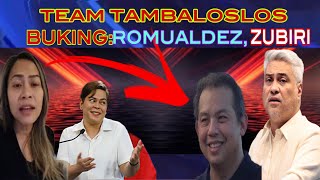 Viral Pasabog Ni Sass Rogando Sasot Buking Na Team Tambaloslos ROMUALDEZZubiriVP Sara Duterte [upl. by Eissolf]