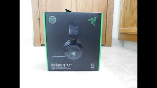 Razer  Kraken 71 V2 Gaming Headset unboxing amp review [upl. by Saber855]