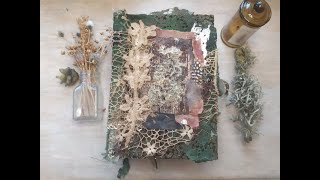 Herbcrafters Diary mixed media journal [upl. by Anali89]