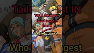 Top 5 Sabse Shaktishali Tailed Beasts in Naruto World [upl. by Hamas20]