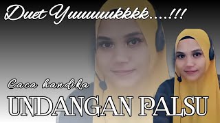 Undangan palsu  Karaoke duet bersama Rinda Salim [upl. by Enialb424]