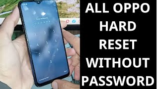 oppo hard reset without password  oppo frp bypass [upl. by Hayimas]