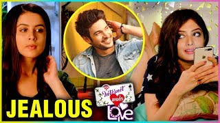 Aadhya Gets Jealous of Jay and Aishwarya Closeness  Internet Wala Love [upl. by Ralleigh]