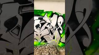 Fluorgreenchrome 😎🍏 dasteo daste dasteone graffart graffitiart graffstyle [upl. by Akenit810]