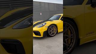 Porsche Cayman GT4RS Exhaust amp Acceleration [upl. by Noyad595]