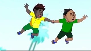 GANEEY AFSOMALI CARTOON  PART 4 Ganey iyo Hooyadii oo isqabsadey [upl. by Esorylime765]