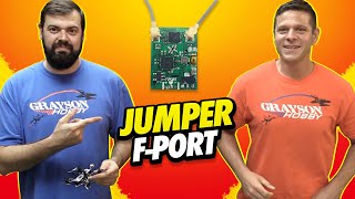 Jumper R1 FPort Receiver Setup  Review  Betaflight Commands [upl. by Jackqueline]