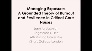 Managing Exposure and Nursing Resilience [upl. by Binetta60]