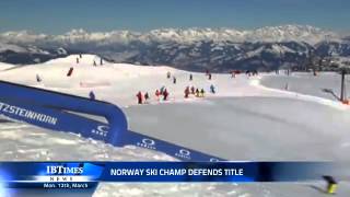 Norway ski champion Andreas Hatviet defends his title [upl. by Sila503]