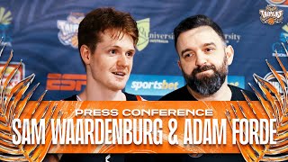 Press conference with Sam Waardenburg amp Adam Forde 22102024 [upl. by Rochus]