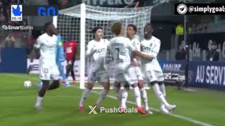 Thilo Kehrer Goal Rennes Vs Monaco 01 All Goals Analysis Extended Highlights Result [upl. by Llenyt117]