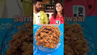 😋Ritesh Genelia all time favourite dish 🍲yt ytshorts saritakapariwaar [upl. by Hsur547]