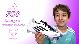 Adidas F50 League Triunfo Elestar Messi Cleats [upl. by Melmon]