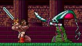 Rastan Saga II Genesis Playthrough longplay video game [upl. by Madel393]