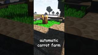 I Made an Automatic Carrot Farm in My Hardcore Skyblock World [upl. by Aliemaj]