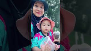 Hiking with kids  bukit jelutong eco community park [upl. by Adnamas]