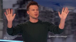 Americas Got Talent  Mat Franco Penn and Teller and Magic Dragon  Christmas Magic [upl. by Wilder]