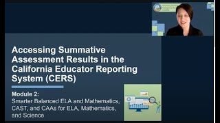 Accessing Summative Assessment Results in CERS Module 2  CAASPP  May 2024 [upl. by Adnerad]