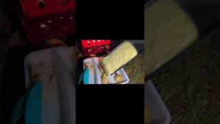 Making a raclette by candlelight raclette cheese candle light switzerland solo camp foodie [upl. by Brenan118]