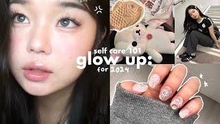 Selfcare vlog for 2024 ౨ৎ🍥Japanese hair care routine Nails Korean skincare etc [upl. by Yursa]