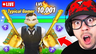 Today I get LEVEL 10000 in FORTNITE Chapter 2 Remix [upl. by Arratahs]