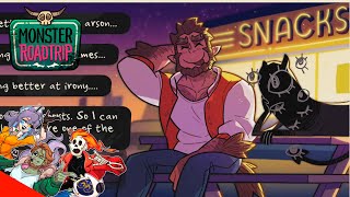 Wholesome Homestretch  Monster Prom 3 Monster Roadtrip w The Crew  Part 3 [upl. by Vivle7]