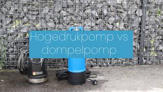 Dompel vs hogedruk [upl. by Otrebide]