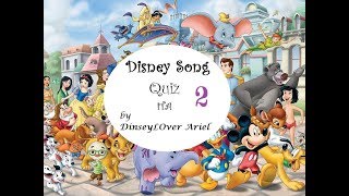 Disney Song Quiz 2 Italian Version [upl. by Hubert]